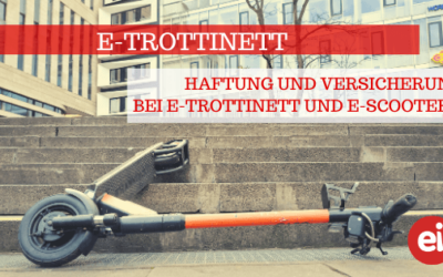 E-Trottinett – Haftung und Versicherung