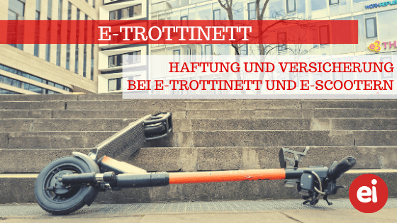 E-Trottinett – Haftung und Versicherung