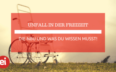 Unfall in der Freizeit – die NBU.