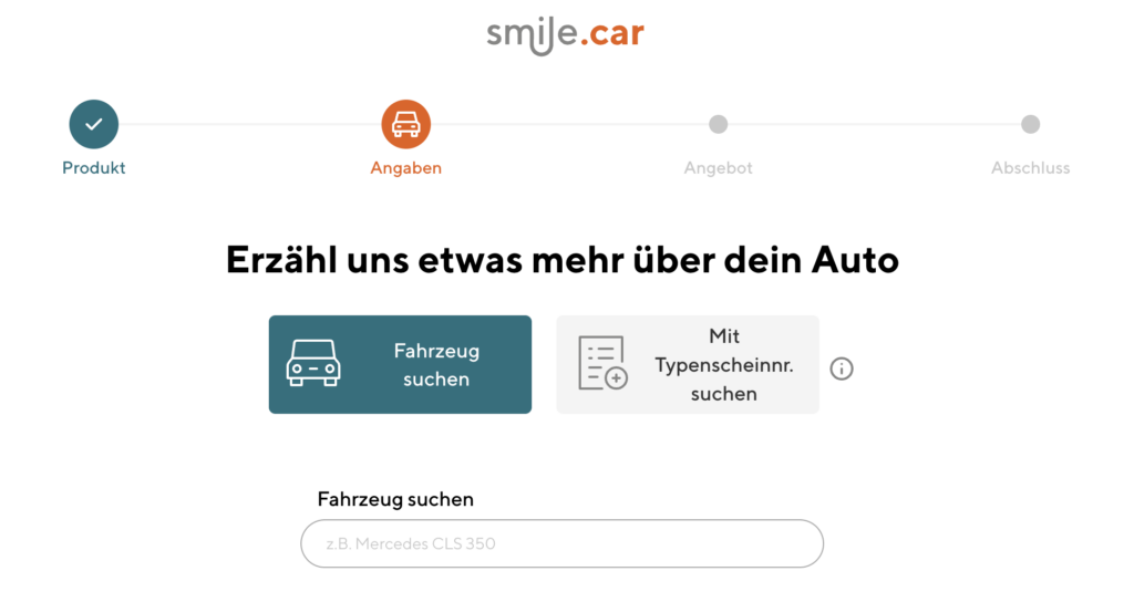 Die Autoversicherung ohne viel blabla - smile.direct